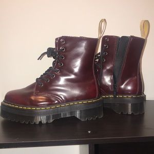 Dr. Martens jadon platform boots